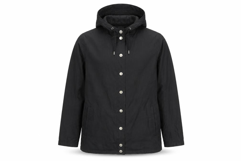 Mens UK Size S Four Seasons Black Rain Coat