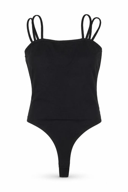Womens UK Size 8 ASOS One-Piece Black Bodysuit