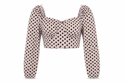 Womens UK Size 8 Missguided Pink Cropped Blouse