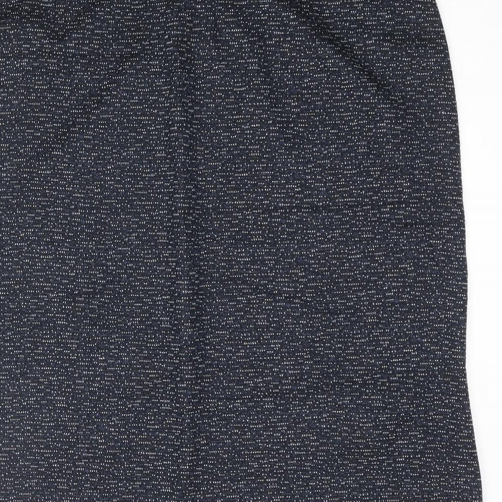 Pinns Womens Blue Polyester Straight & Pencil Skirt Size 16
