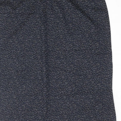Pinns Womens Blue Polyester Straight & Pencil Skirt Size 16