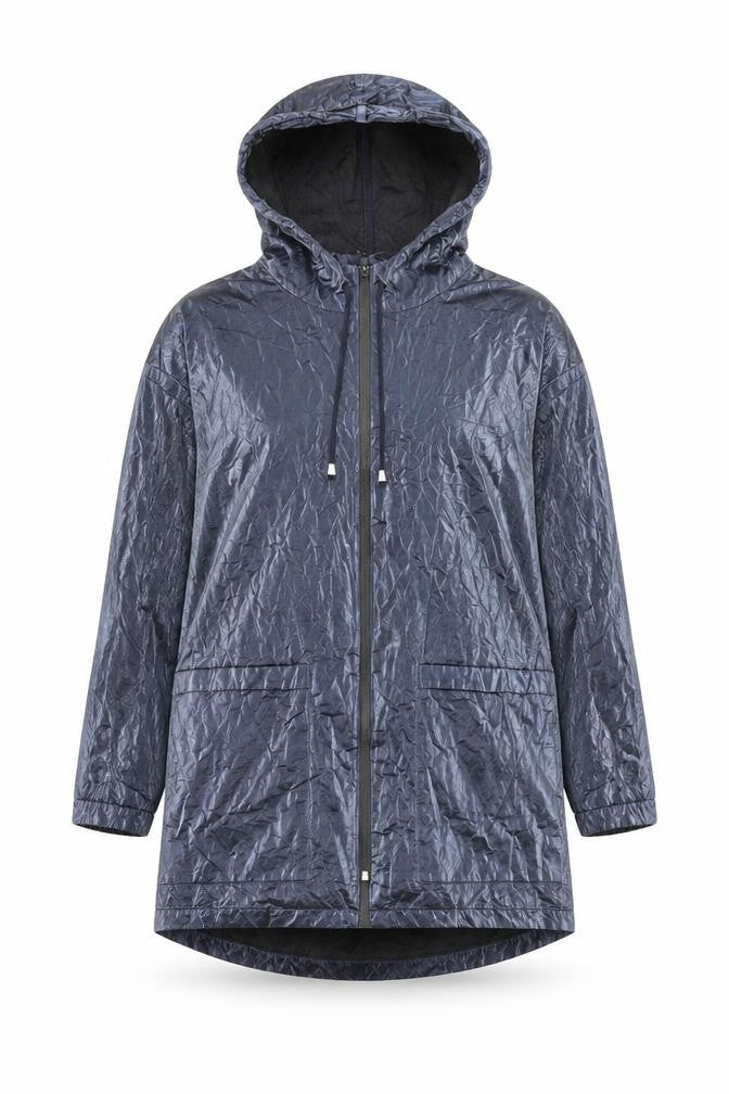 Womens UK Size 12 James Lakeland Blue Rain Coat