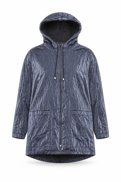 Womens UK Size 12 James Lakeland Blue Rain Coat