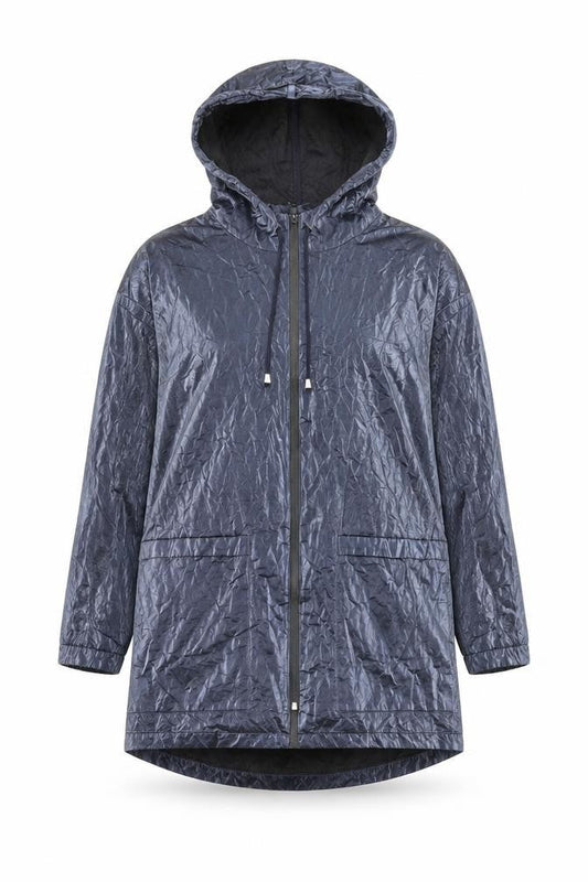 Womens UK Size 12 James Lakeland Blue Rain Coat