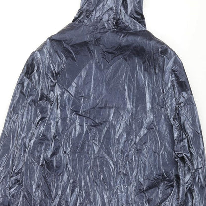Womens UK Size 12 James Lakeland Blue Rain Coat