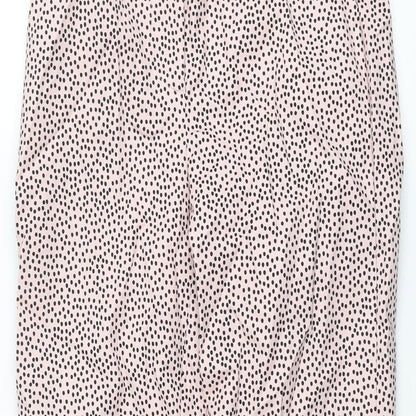 Womens UK Size 8 Marks and Spencer Regular Fit  Pink Trousers