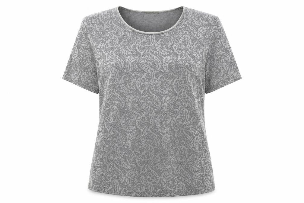 Womens UK Size 14 St Michael Grey Basic T-Shirt