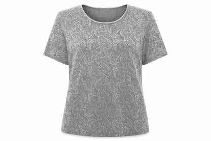 Womens UK Size 14 St Michael Grey Basic T-Shirt