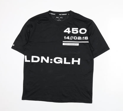Mens UK Size S ASOS Black  T-Shirt