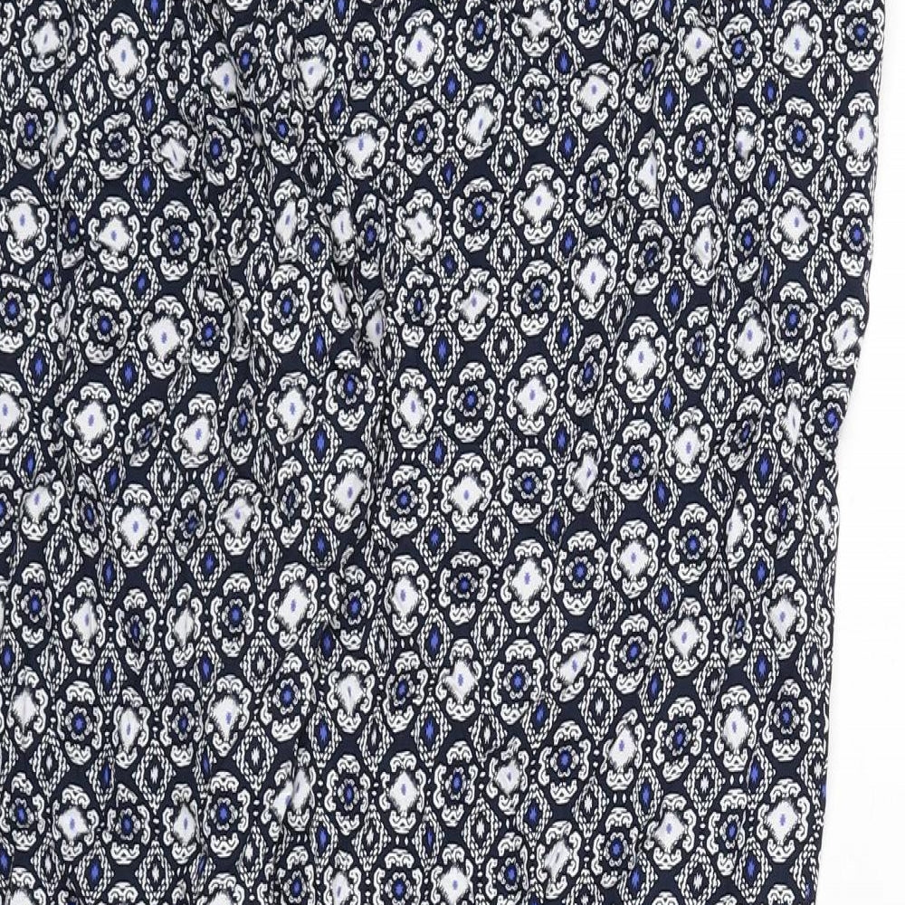 Womens UK Size 16 marks Regular Fit  Blue Trousers