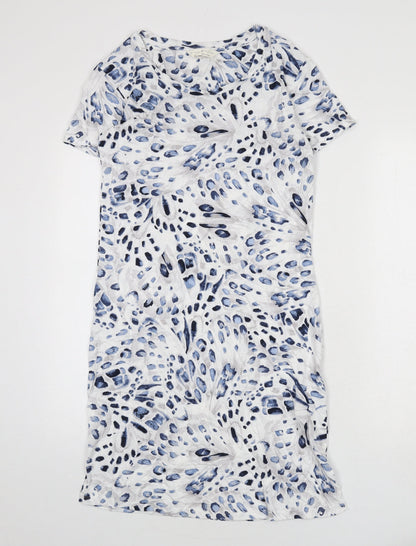 Marks and Spencer Womens Multicoloured Geometric Cotton Top Dress Size XS