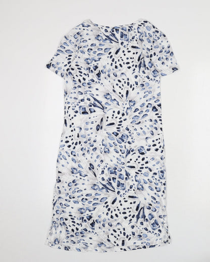 Marks and Spencer Womens Multicoloured Geometric Cotton Top Dress Size XS