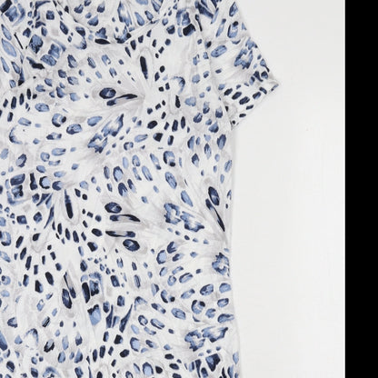 Marks and Spencer Womens Multicoloured Geometric Cotton Top Dress Size XS