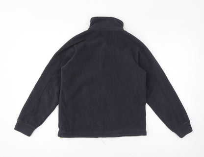 Back view of CMP boys’ grey jacket, size 10-11, years zip