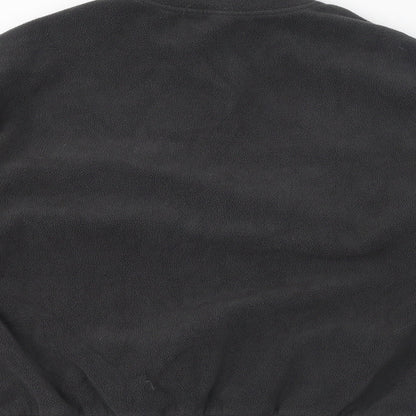 Dazy Womens Grey Polyester Pullover Sweatshirt Size S Pullover