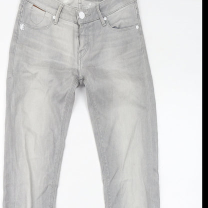 Womens UK Size 25 in Maison Scotch Regular Fit Skinny Grey Jeans