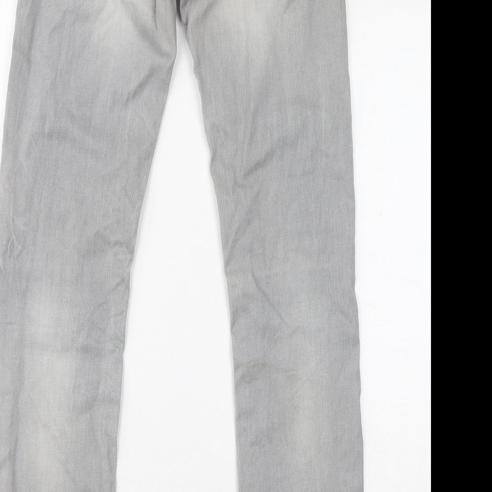 Womens UK Size 25 in Maison Scotch Regular Fit Skinny Grey Jeans