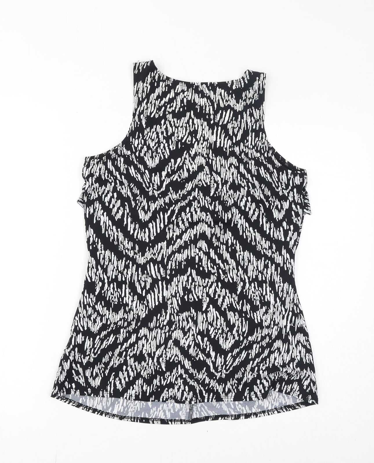Womens UK Size M Warehouse Black Basic Tank