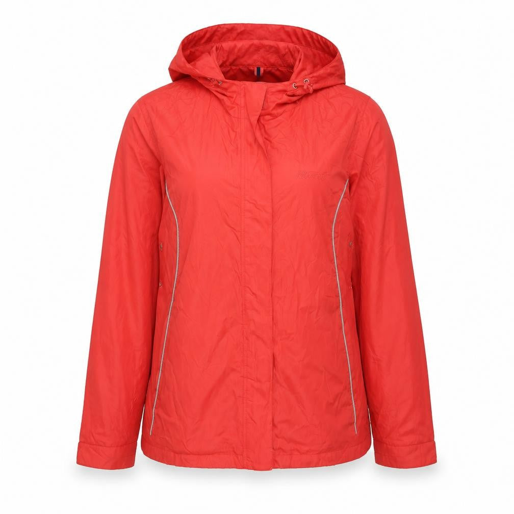 Womens UK Size 16 Maine New England Red Rain Coat