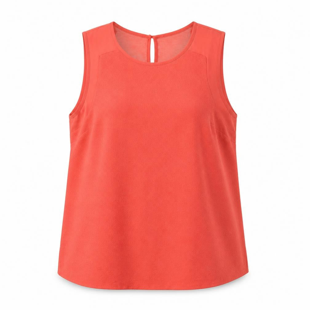 Womens UK Size 12 Wallis Red Basic T-Shirt