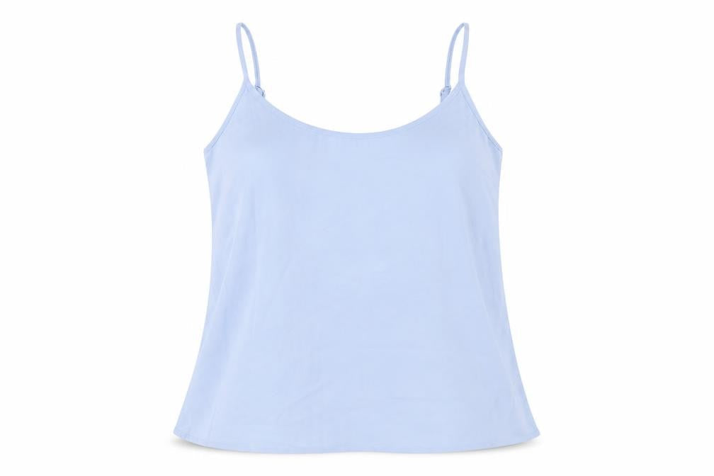 Womens UK Size 10 Marks and Spencer Blue Camisole T-Shirt