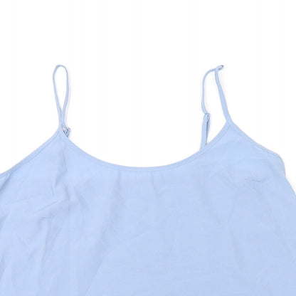 Womens UK Size 10 Marks and Spencer Blue Camisole T-Shirt