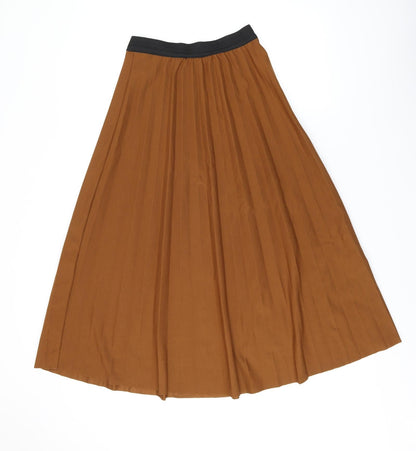 Goose Island Womens Brown Polyester Swing Skirt Size 8