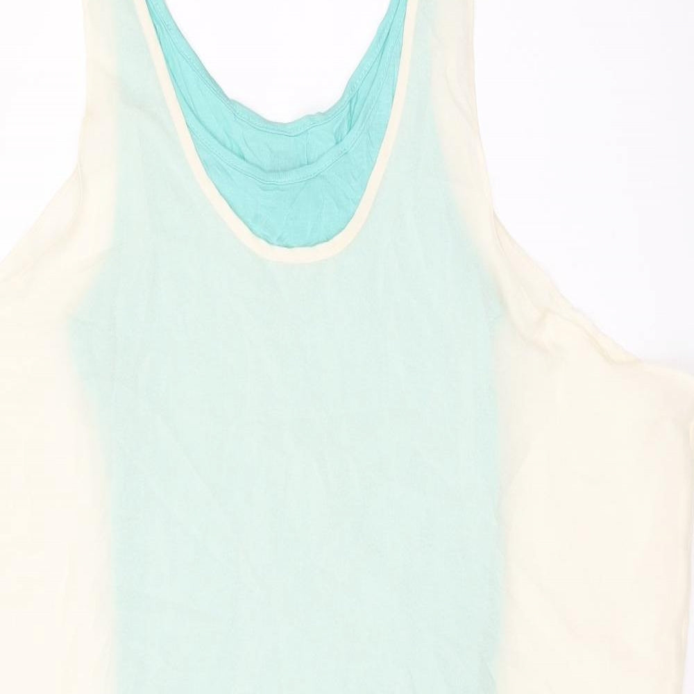 Womens UK Size S VERO MODA Ivory Basic T-Shirt