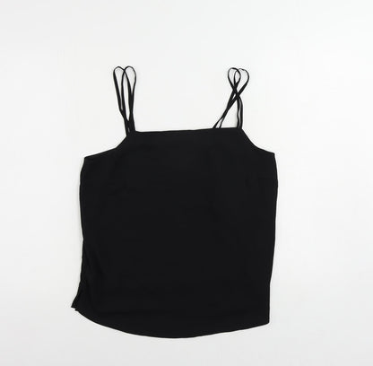 Womens UK Size 12 Marks and Spencer Black Camisole Tank