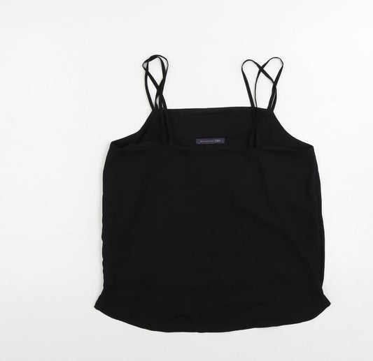 Womens UK Size 12 Marks and Spencer Black Camisole Tank