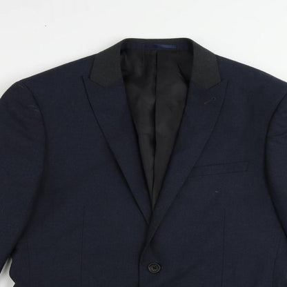 Mens UK Size 40 NEXT Regular Blue Suit Jacket
