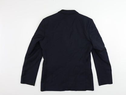 Mens UK Size 38 Red Herring Regular Blue Suit Jacket