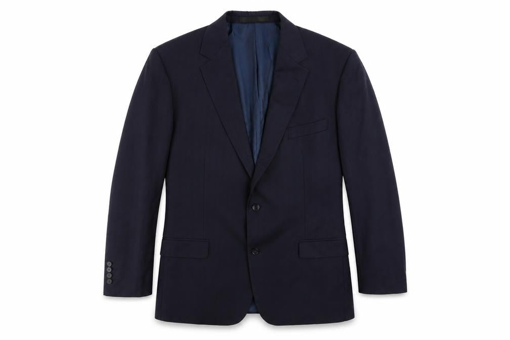 Mens UK Size 44 Marks and Spencer Regular Blue Suit Jacket