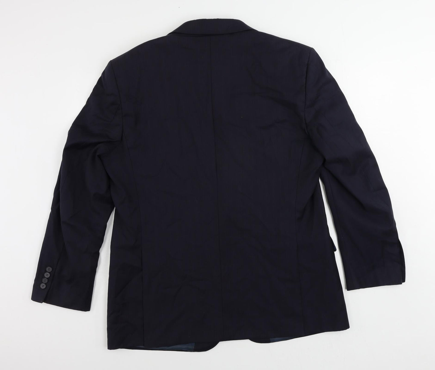 Mens UK Size 44 Marks and Spencer Regular Blue Suit Jacket