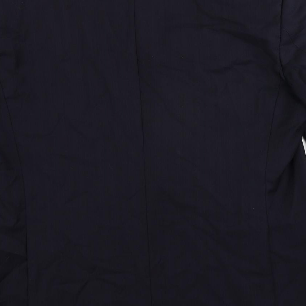 Mens UK Size 44 Marks and Spencer Regular Blue Suit Jacket