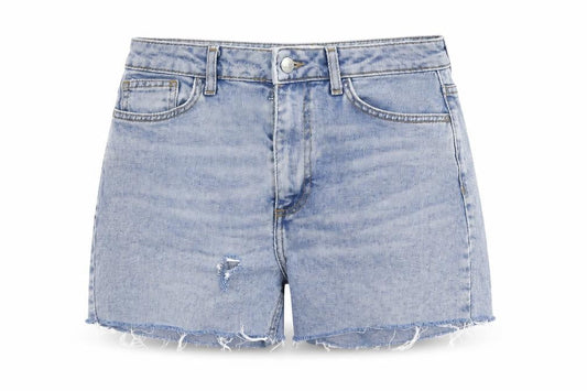 Womens UK Size 8 Denim & Co. Regular Fit Cut-Off Shorts