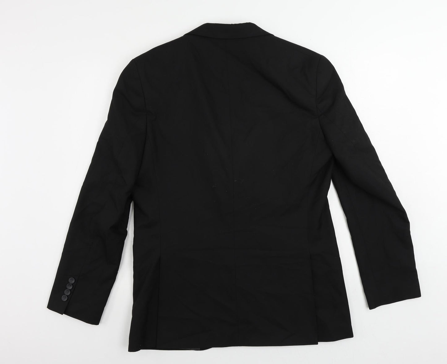 Mens UK Size 40 Marks and Spencer Regular Black Suit Tuxedo