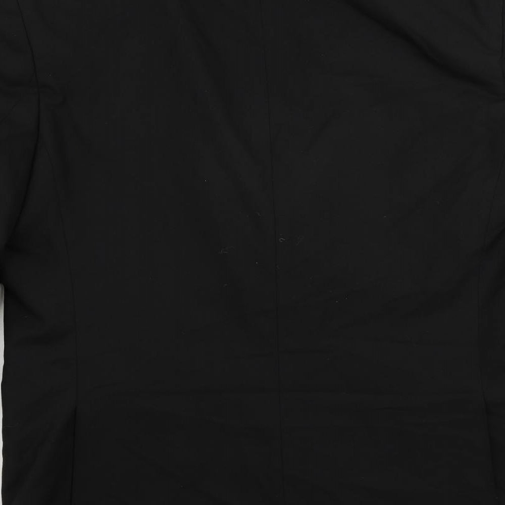 Mens UK Size 40 Marks and Spencer Regular Black Suit Tuxedo