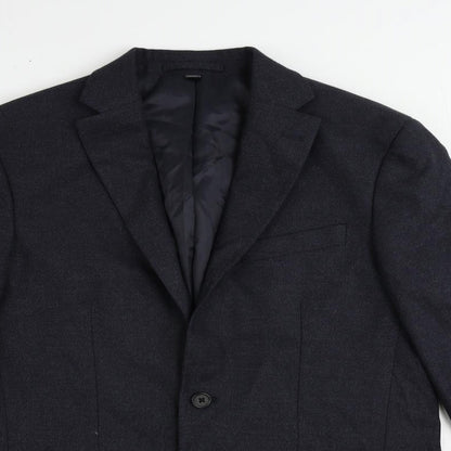 Mens UK Size 38 Marks and Spencer Regular Blue Suit Jacket