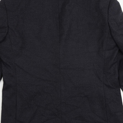 Mens UK Size 38 Marks and Spencer Regular Blue Suit Jacket