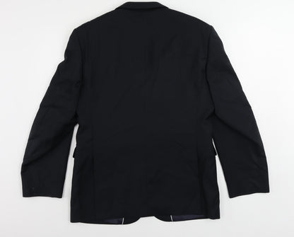 Mens UK Size 40 Cerruti Regular Blue Suit Jacket