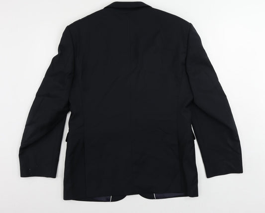 Mens UK Size 40 Cerruti Regular Blue Suit Jacket