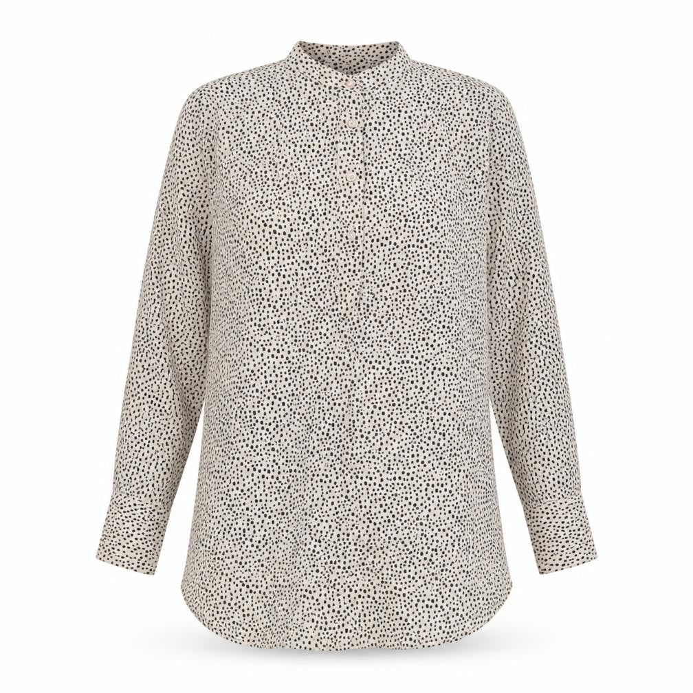 Womens UK Size 14 Marks and Spencer Beige Basic Button-Up