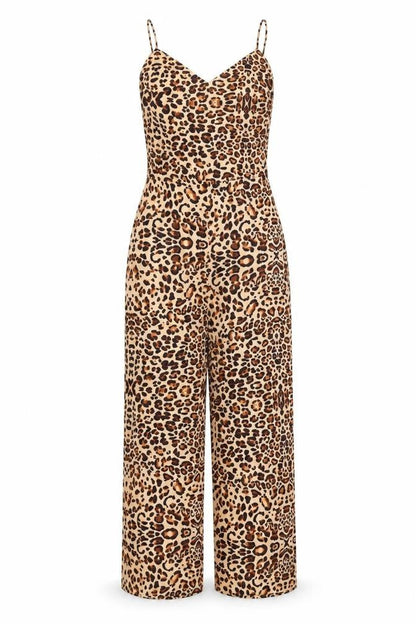 Womens UK Size 8 Topshop One-Piece Beige Jumpsuit