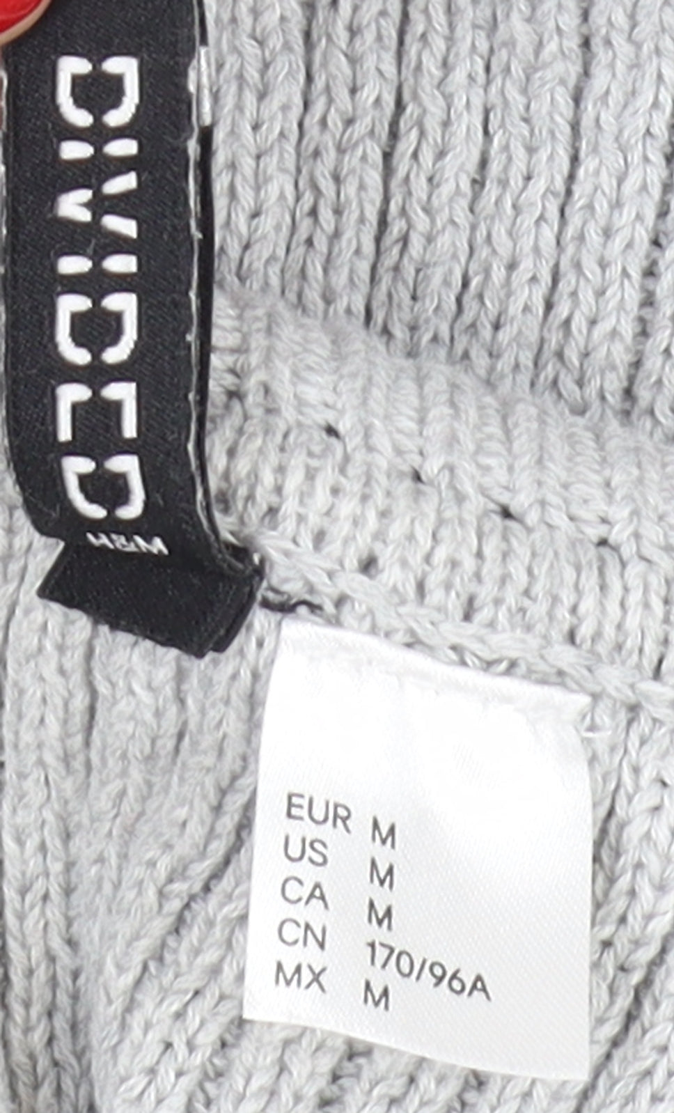 Womens UK Size 12 Divided Grey Pullover Jumper