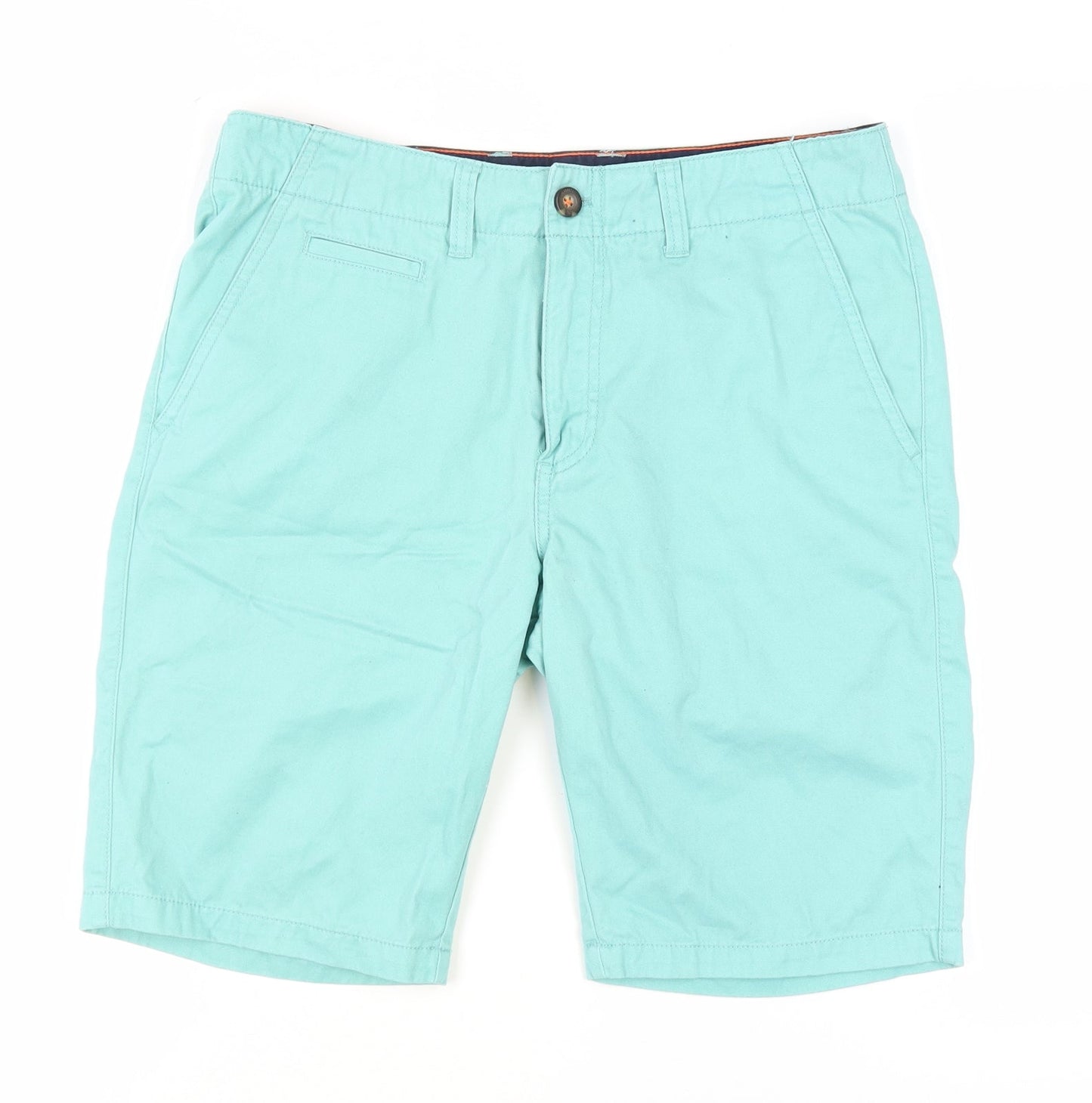Johnnie b Blue Chino Shorts, Unisex M, Cotton, Casual