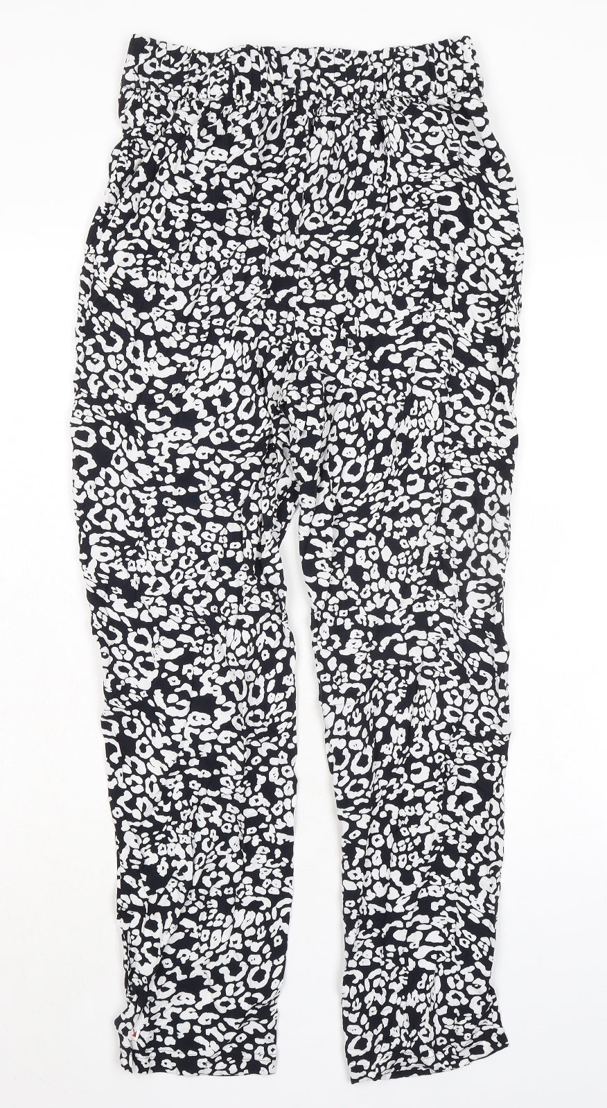 Womens UK Size 8 Marks and Spencer Regular Fit  Black Trousers