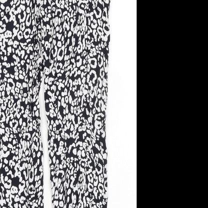 Womens UK Size 8 Marks and Spencer Regular Fit  Black Trousers