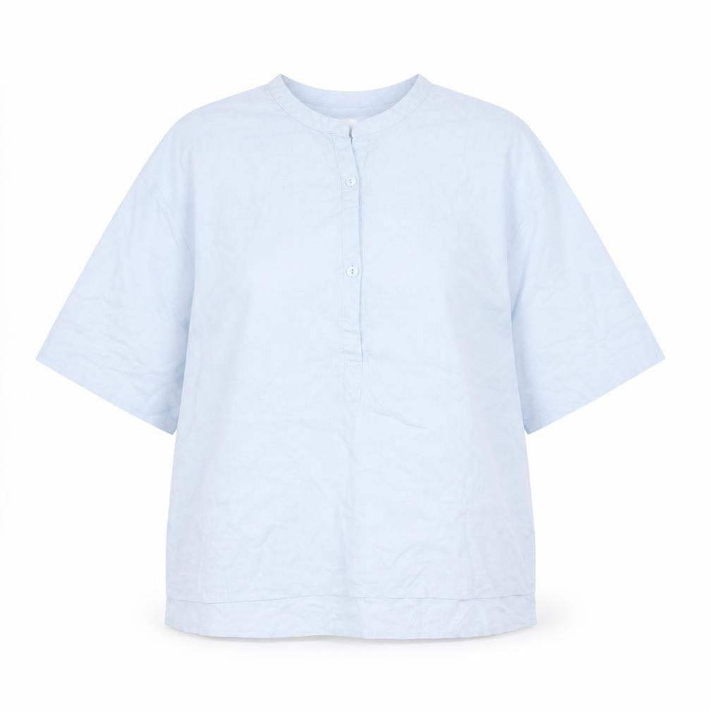 Womens UK Size 14 St Michael Blue Basic Blouse