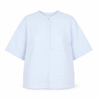 Womens UK Size 14 St Michael Blue Basic Blouse